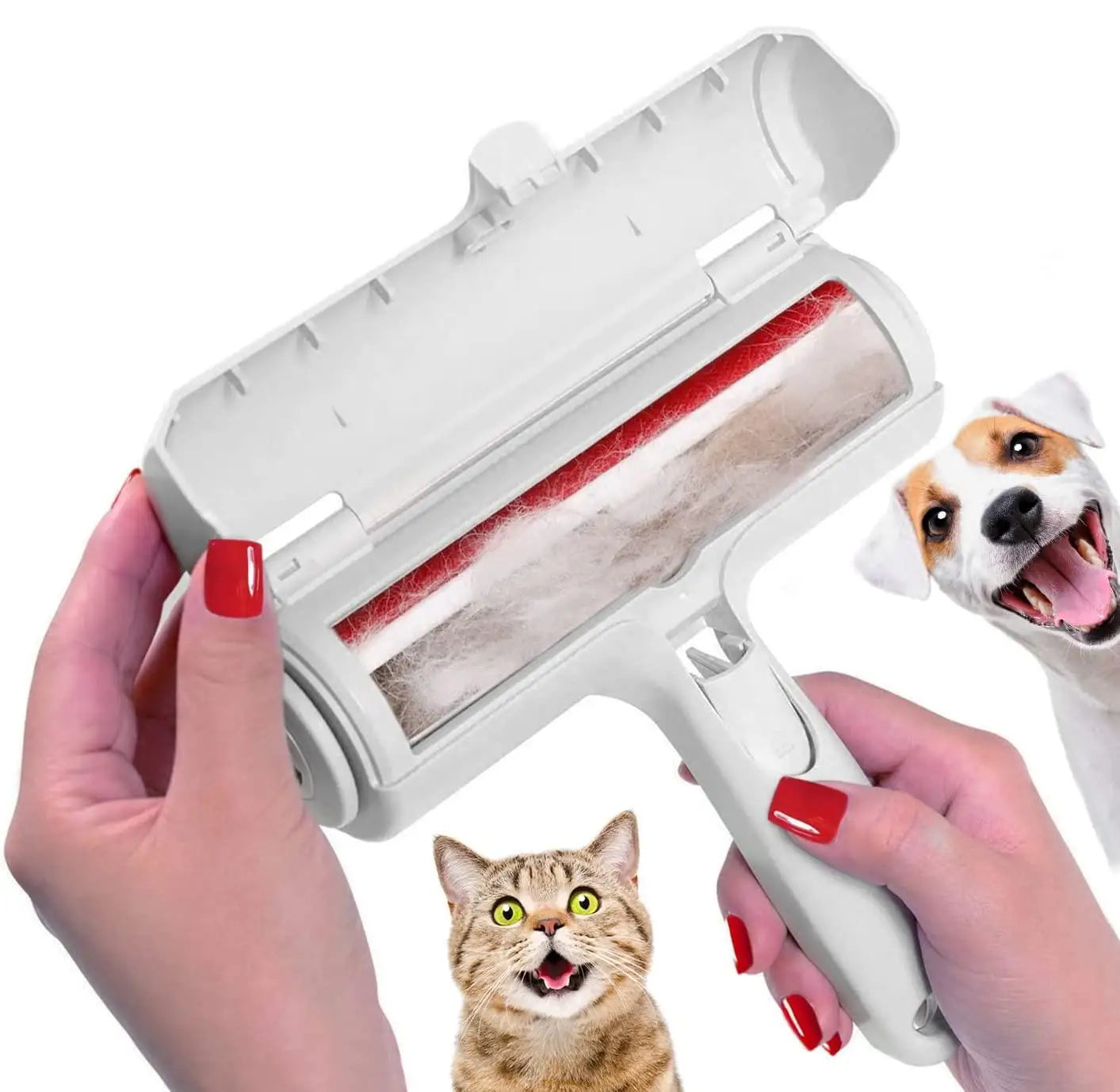 Rolo Removedor de Pelos Reutilizável para Pets