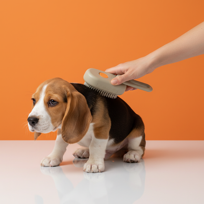Escova a Vapor Pet — Massagem e Higiene para Cães e Gatos