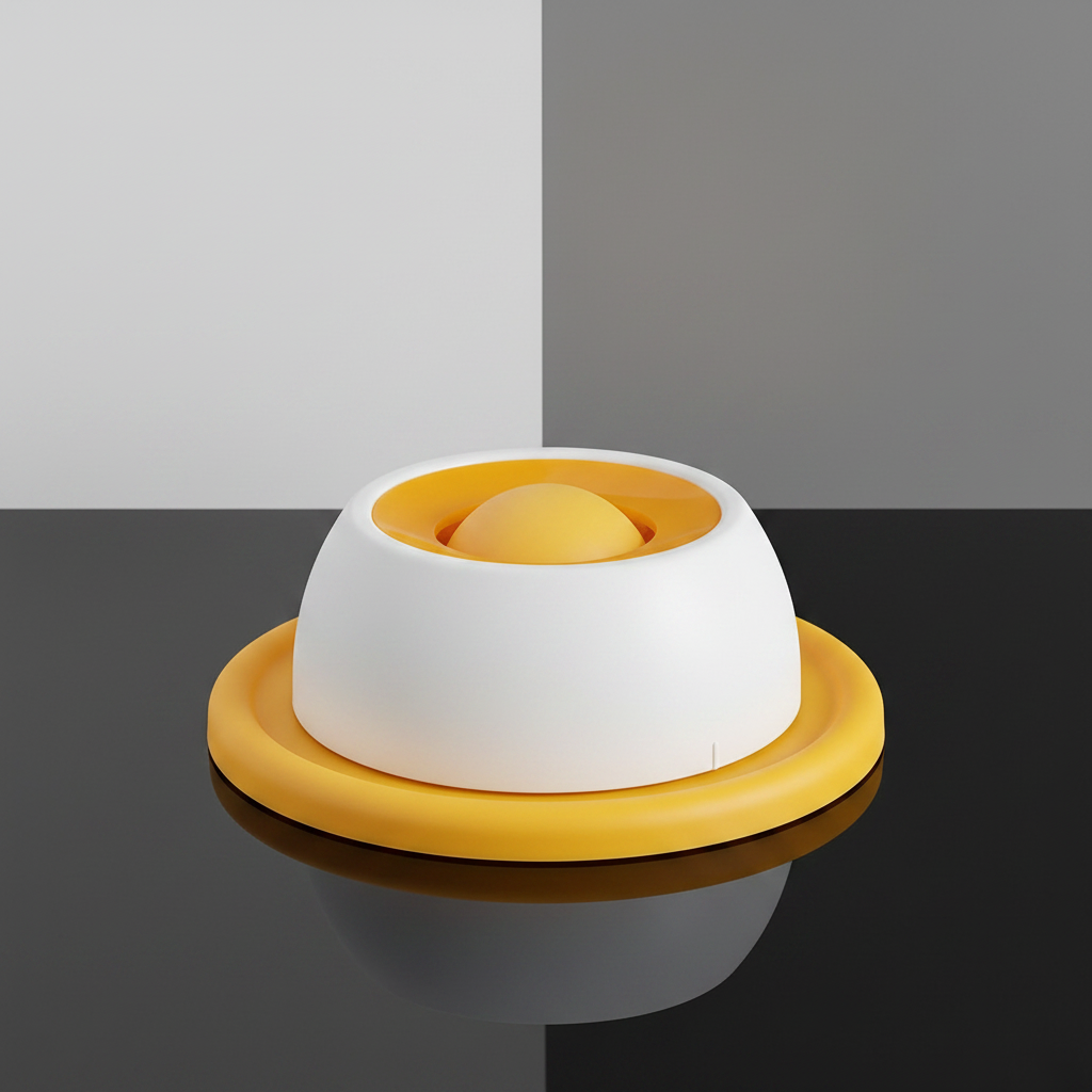 Fotografia comercial do produto amarelo