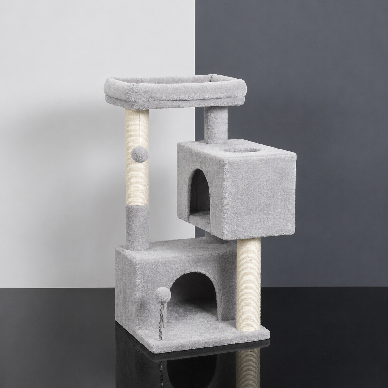 Torre Arranhador para gatos de interior, Árvore para gatos de grande porte