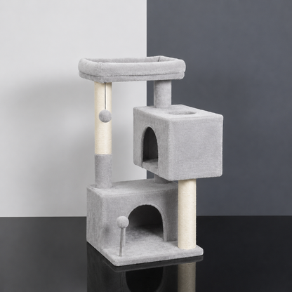 Torre Arranhador para gatos de interior, Árvore para gatos de grande porte