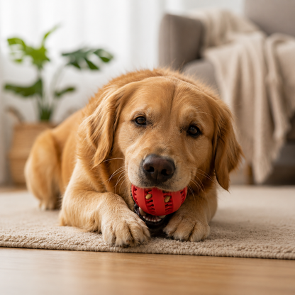 Bola Dental de Borracha para Pets – Cães e Gatos