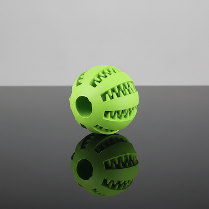Bola dental verde – fotografia comercial