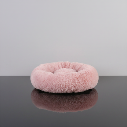 Cama donut rosa - foto de estúdio