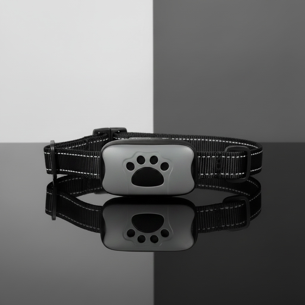 Coleira Antilatido Ultrassônica Recarregável USB para Cães