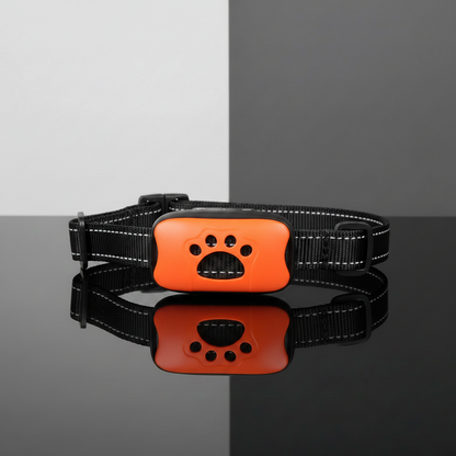 Coleira Antilatido Ultrassônica Recarregável USB para Cães