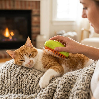 ESCOVA A VAPOR 3 EM 1 PARA PETS