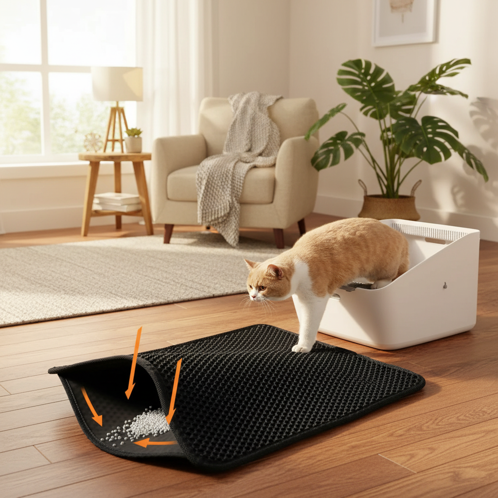 Tapete Coletor - Lifestyle Gato