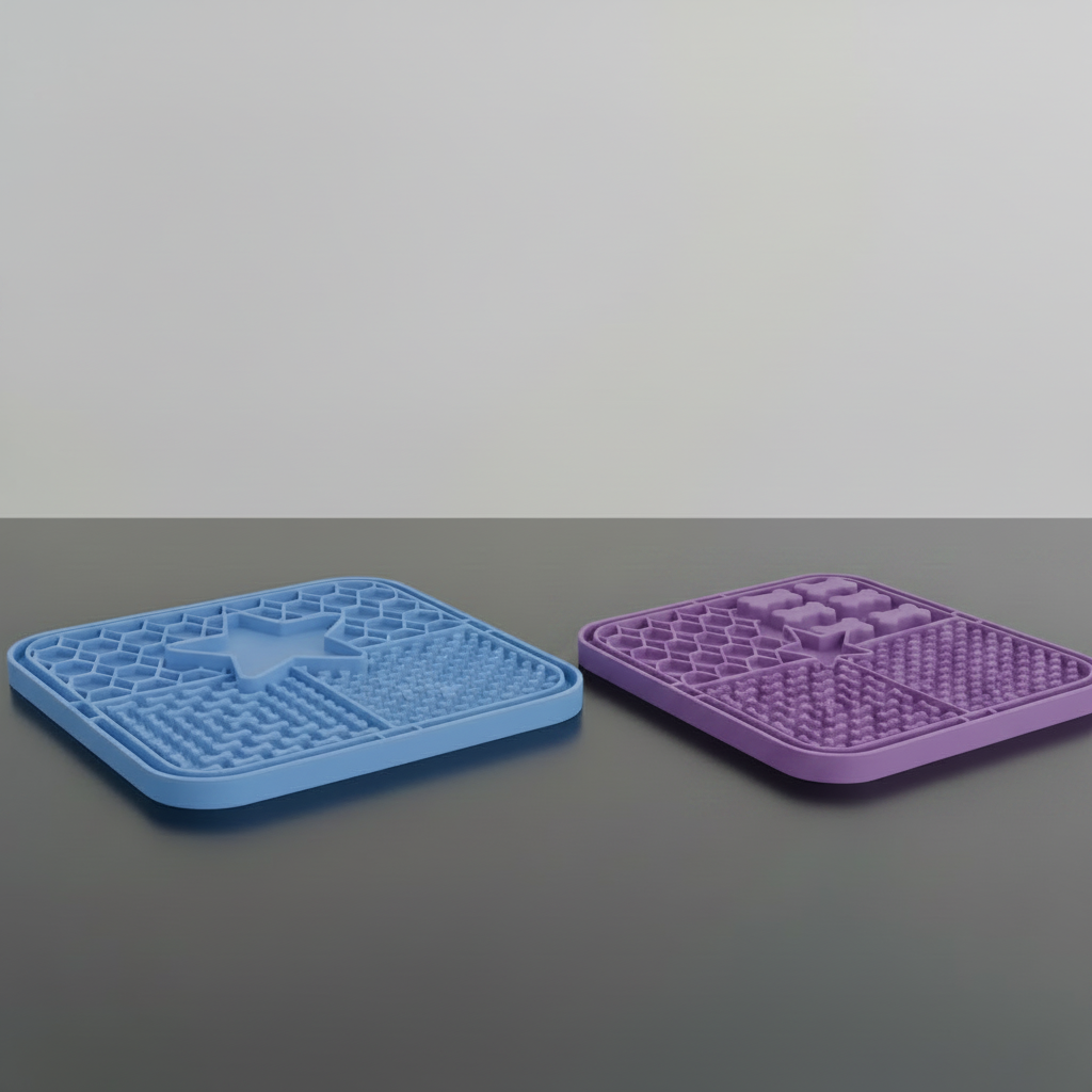 Tapete Lambedor - Purple + Blue - 1:1