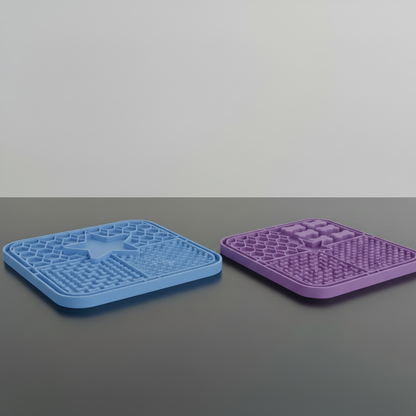 Tapete Lambedor - Purple + Blue - 1:1